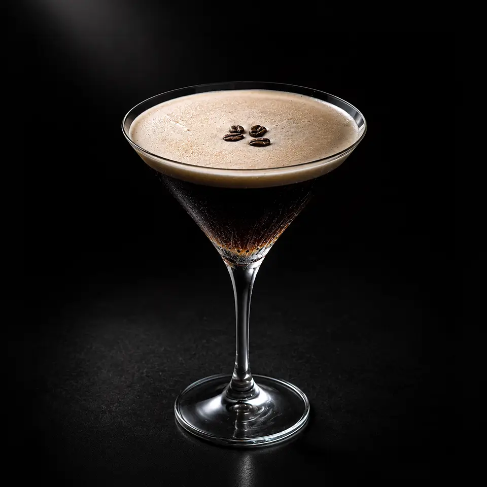 Espresso Martini cocktail bij Café de Heeren in Purmerend