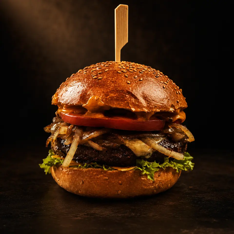 Beemster Burger bij Donderdag Burgerdag in Café de Heeren, Purmerend